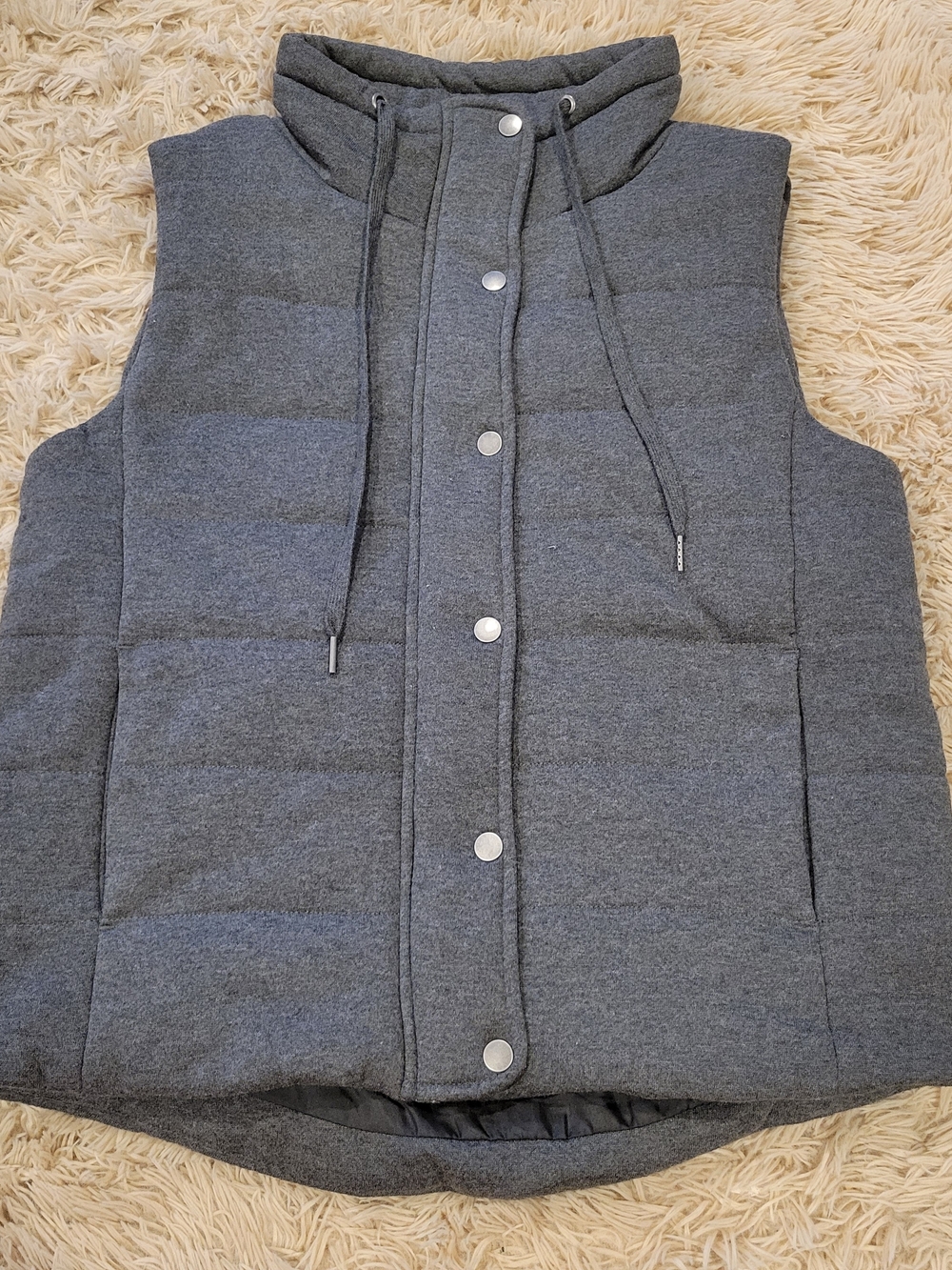 Staccato Gray Quilted Vest